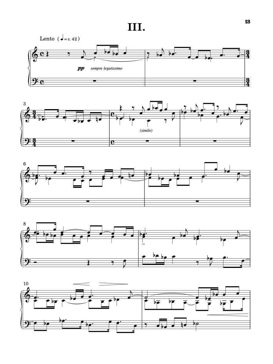 Three Intermezzi - Paul Schoenfeld