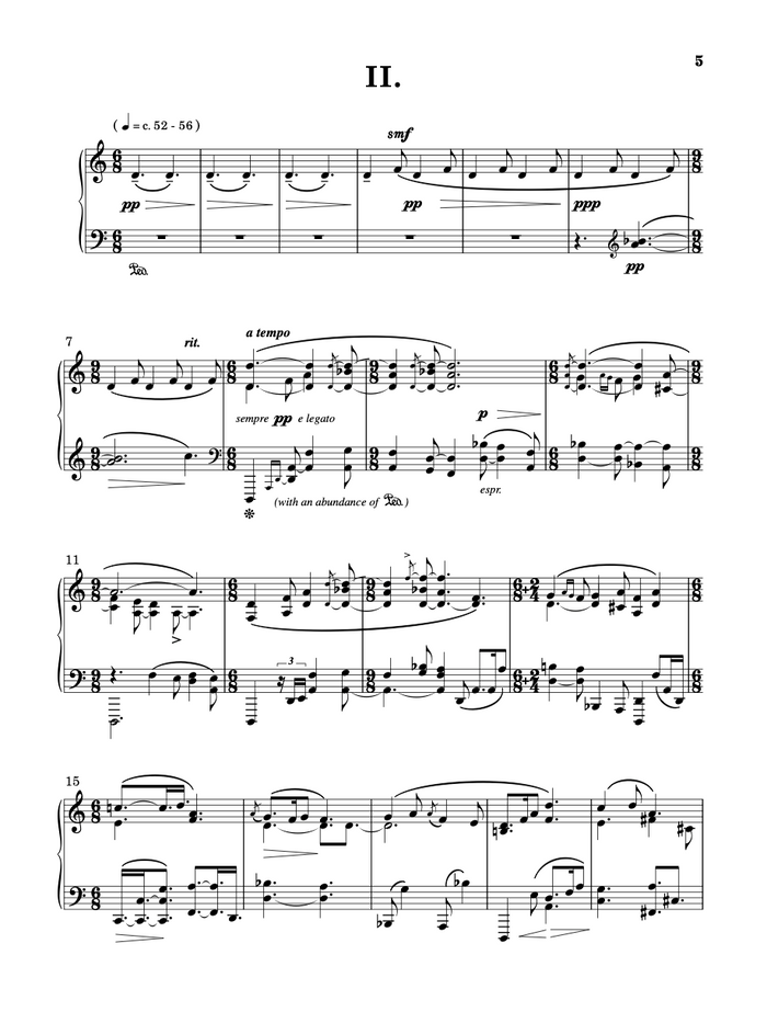 Three Intermezzi - Paul Schoenfeld