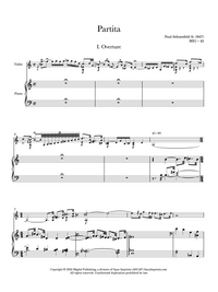 Partita - Paul Schoenfeld