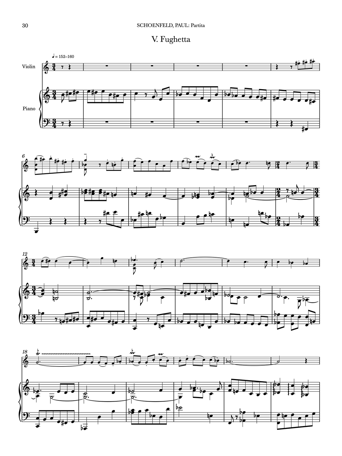 Partita - Paul Schoenfeld
