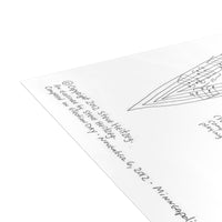 "VOTE (Fanfare for Democracy)" Postcard – Steve Heitzeg (ecoscore)