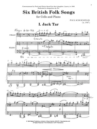 Six British Folksongs - Paul Schoenfeld