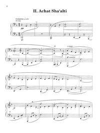 Six Improvisations on Hassidic Melodies for Piano Solo - Paul Schoenfeld