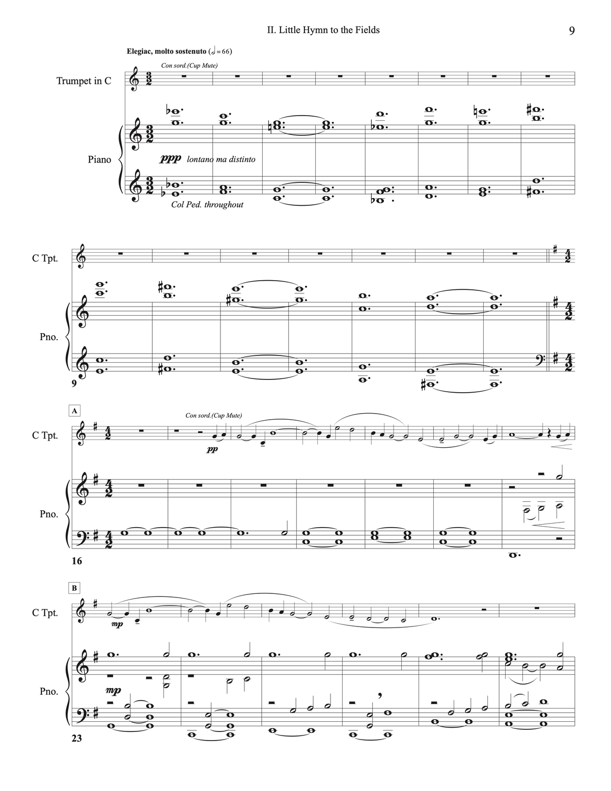American Nomad (Piano Reduction) – Steve Heitzeg