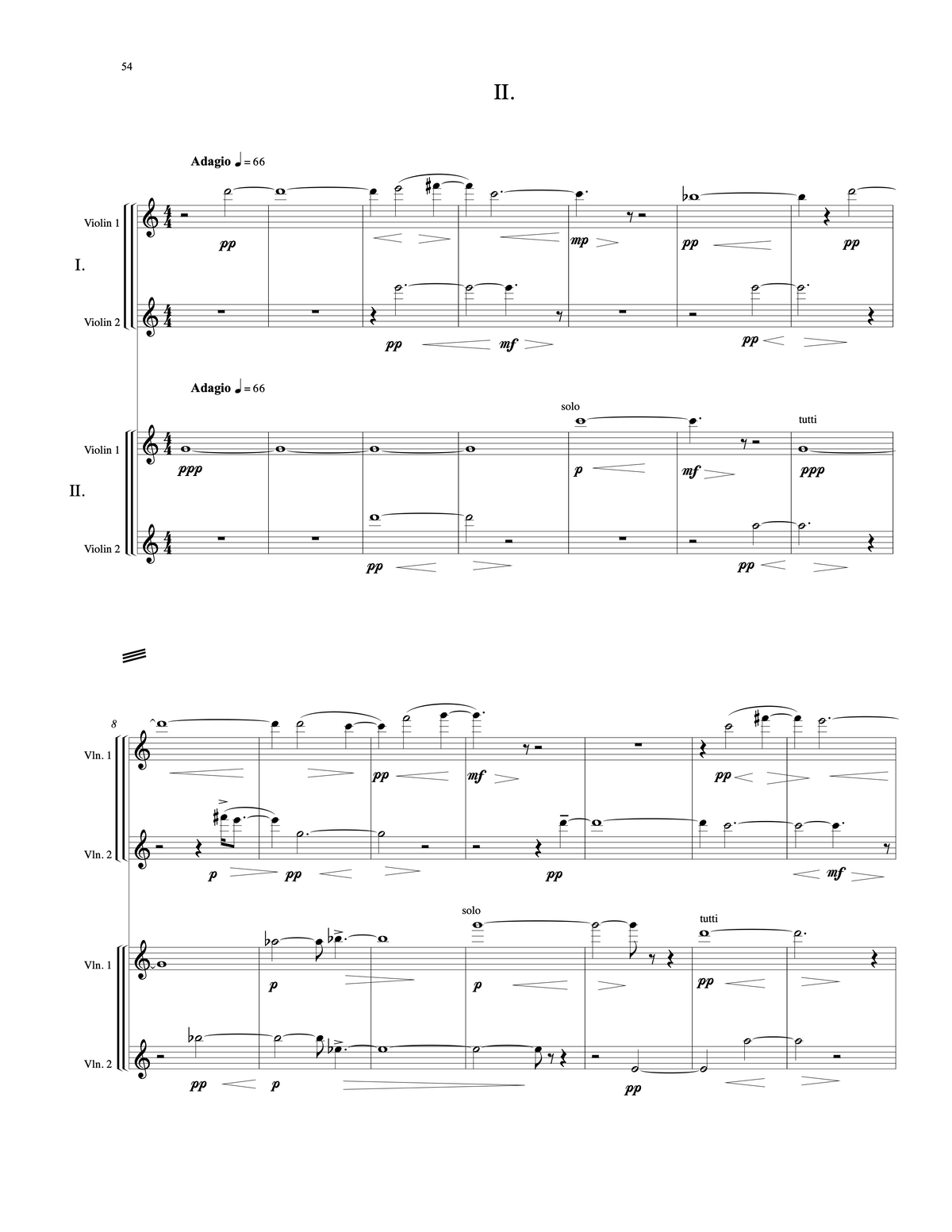 Crazy Weather - for two string orchestras – Scott Wheeler