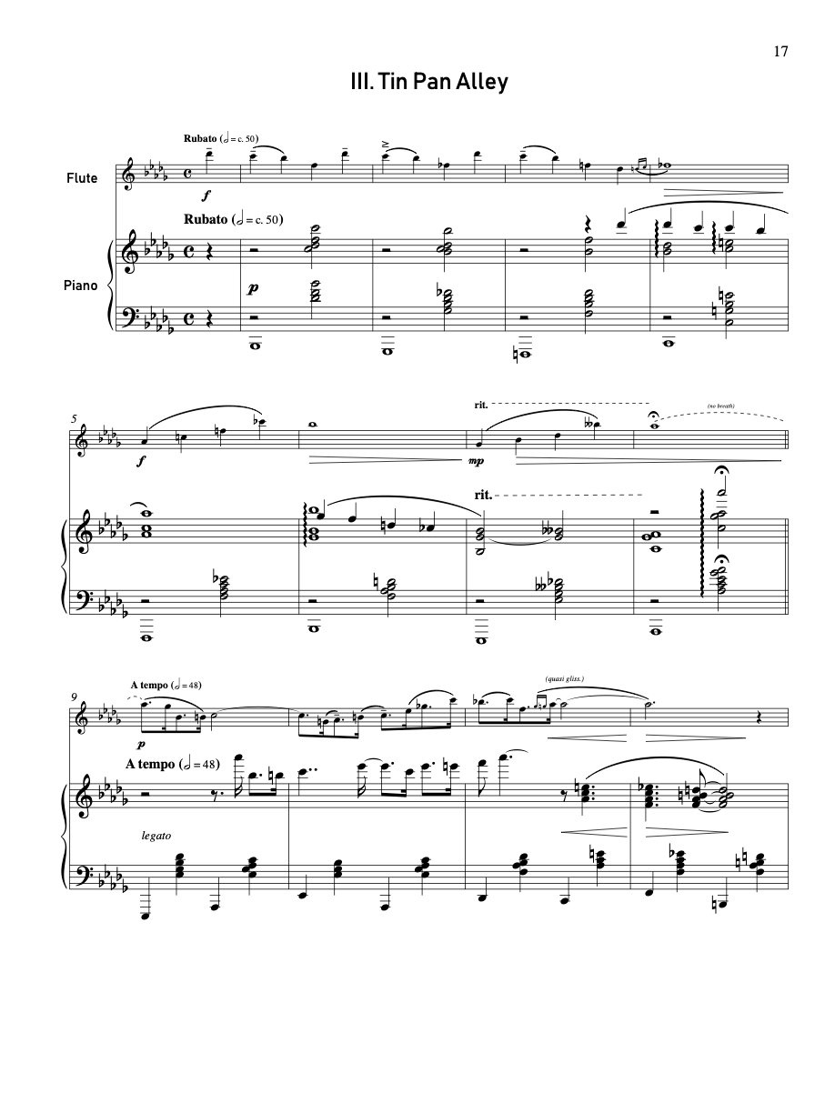 Four Souvenirs by Paul Schoenfield - Sheet Music | Opus Imprints