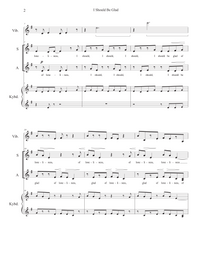 I Should Be Glad – Carol Barnett