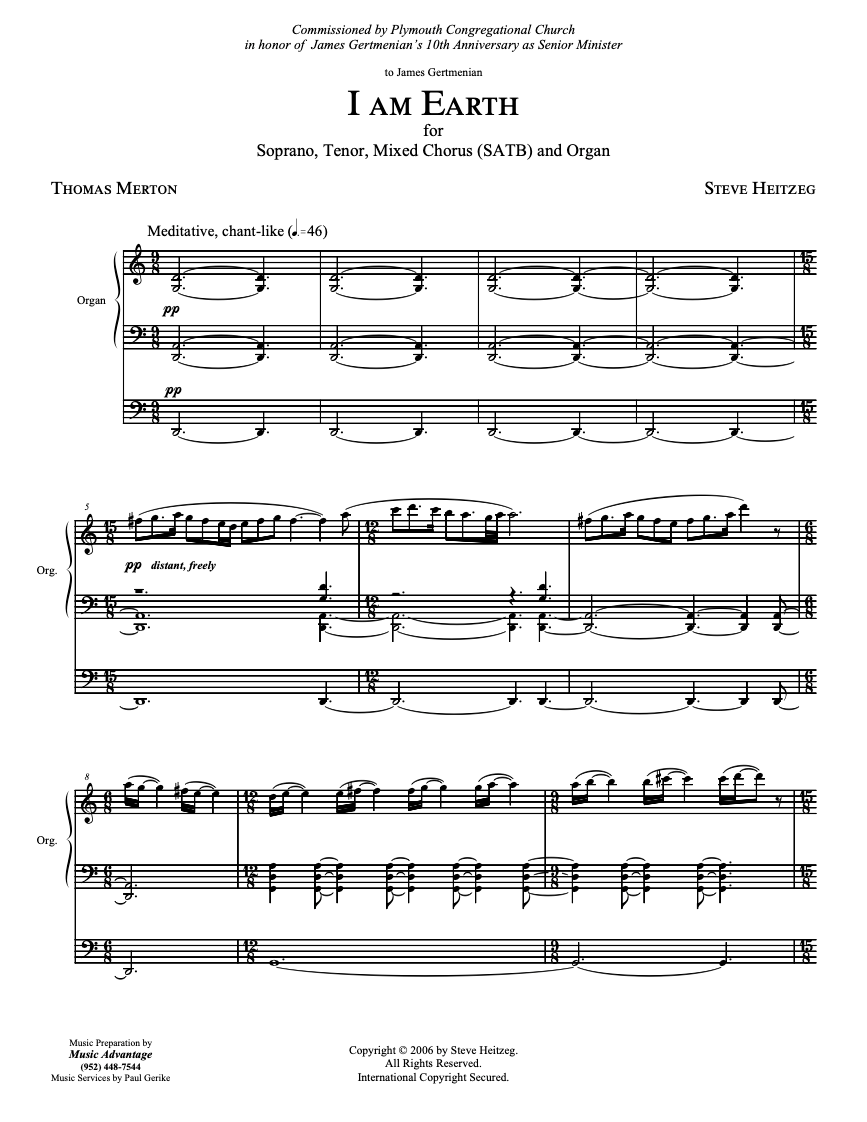 I am Earth – Steve Heitzeg
