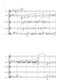 il mio bimbo....... tocca di luna...... – for reed quintet - Julian Grant
