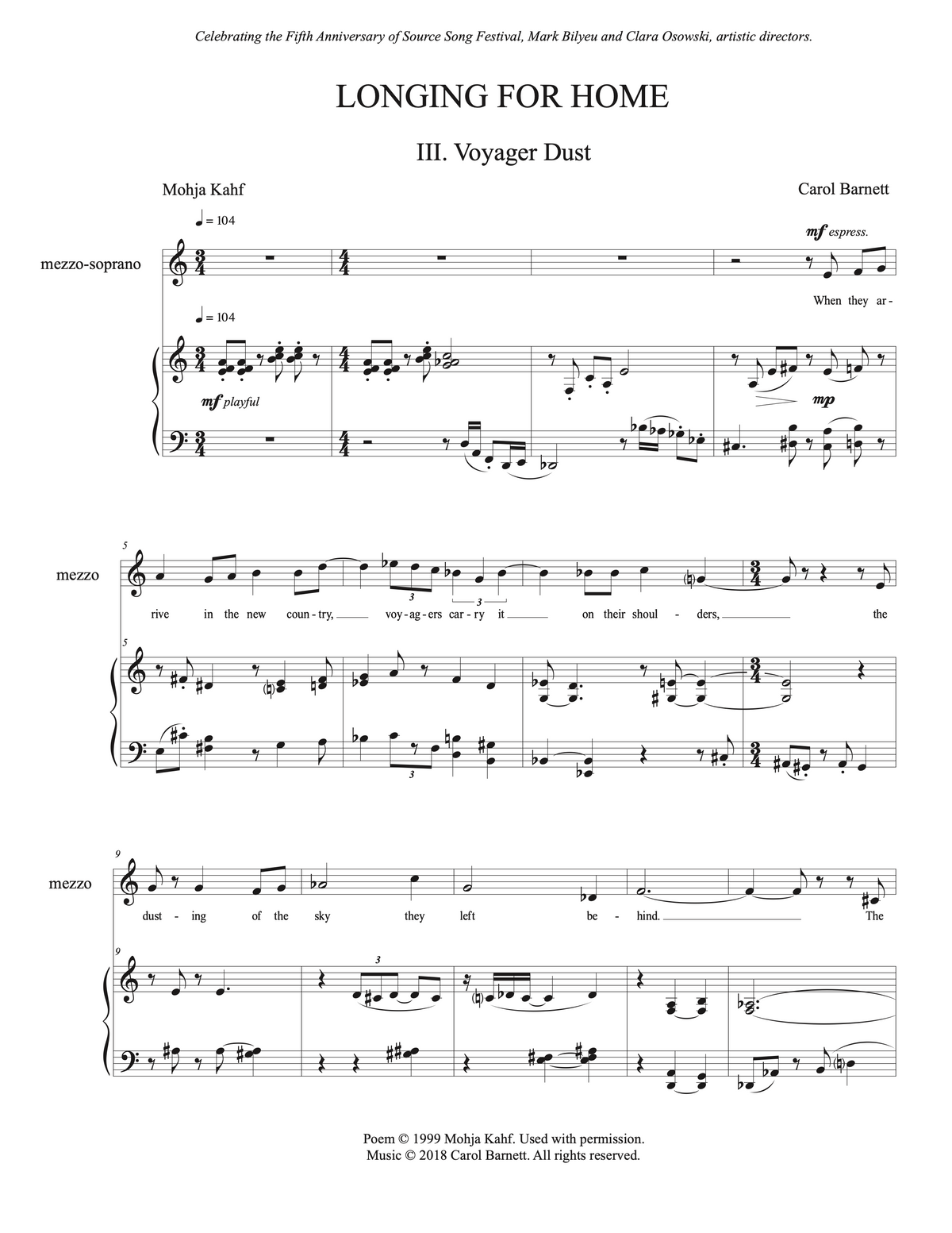 Longing for Home – Carol Barnett