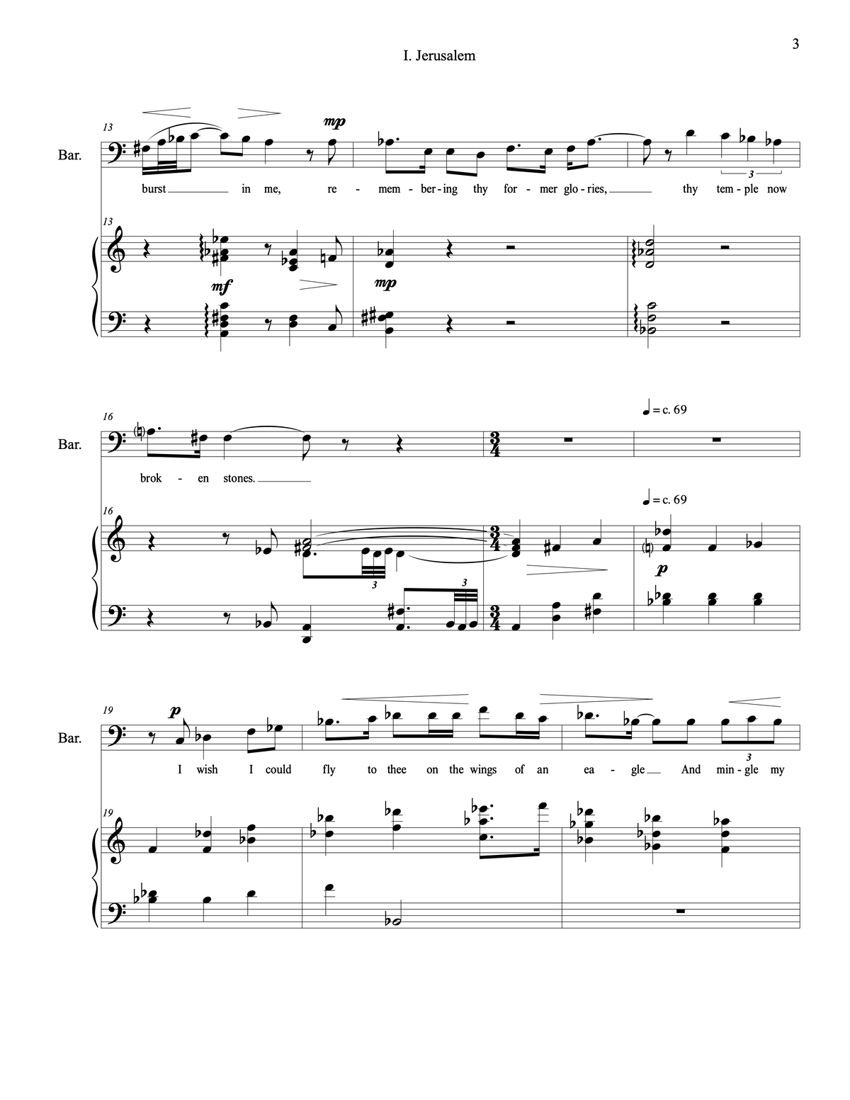 Jerusalem (from Longing for Home) – Carol Barnett