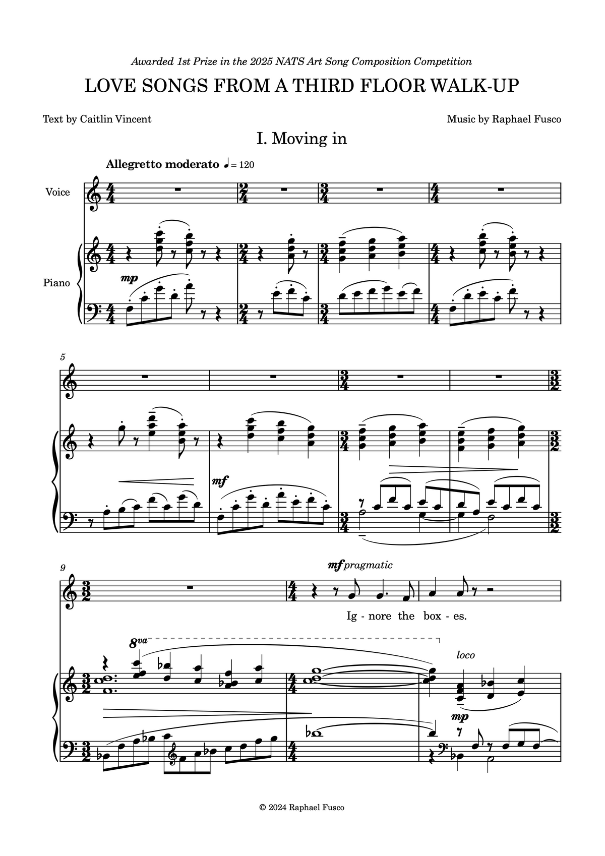Love Songs from a Third Floor Walk-Up – Raphael Fusco