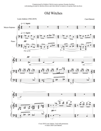 Mad Moonight (mezzo-soprano and piano)  – Carol Barnett