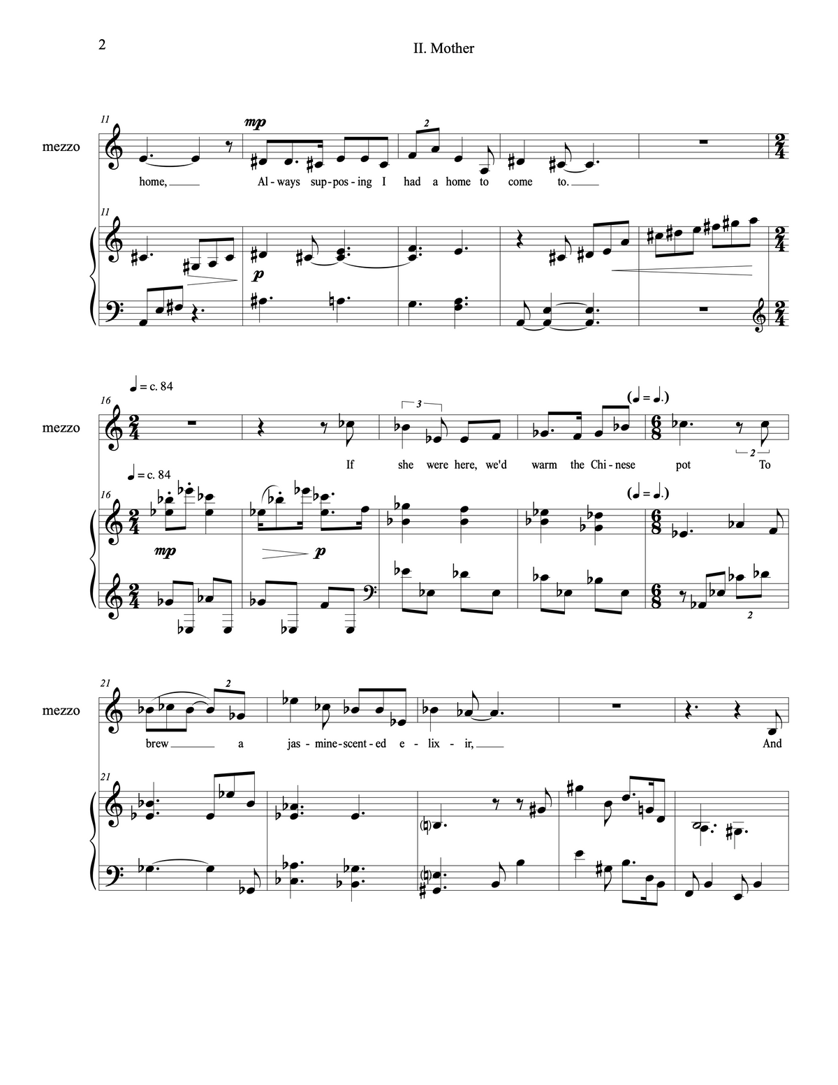 Mother (from Longing for Home) – Carol Barnett