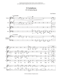 O Antiphons – Carol Barnett