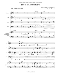 Safe in the Arms of Jesus – Carol Barnett