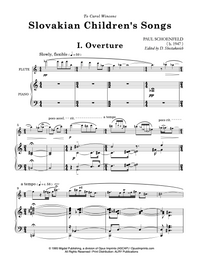 Slovakian Children's Songs - Paul Schoenfeld