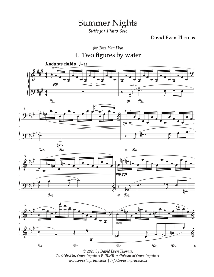 Summer Nights - David Evan Thomas