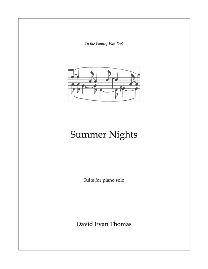 Summer Nights - David Evan Thomas