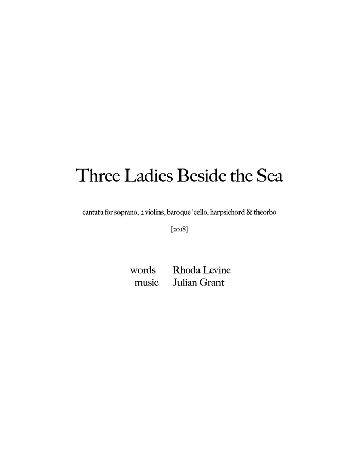 Three Ladies Besides the Sea – Julian Grant