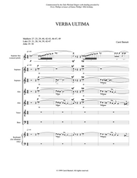 Verba Ultima – Carol Barnett