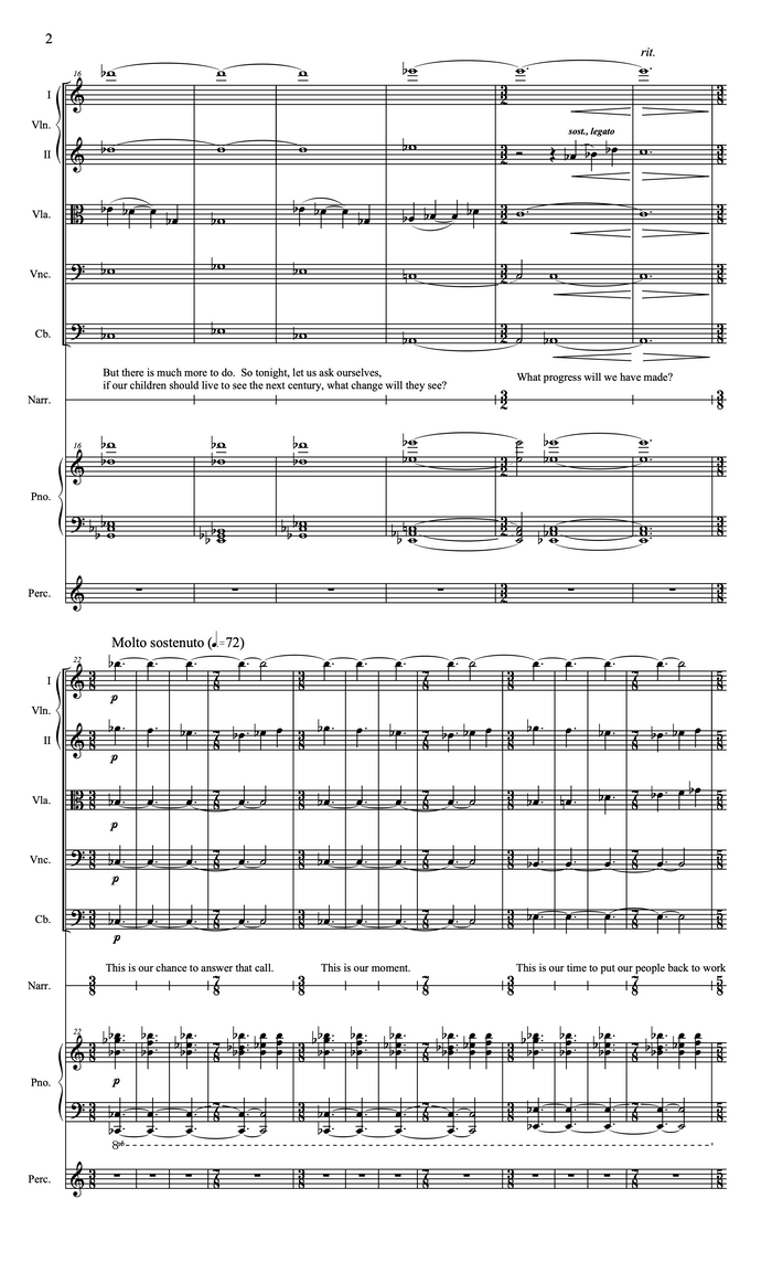 While We Breathe, We Hope (Fanfare for Obama) – Steve Heitzeg