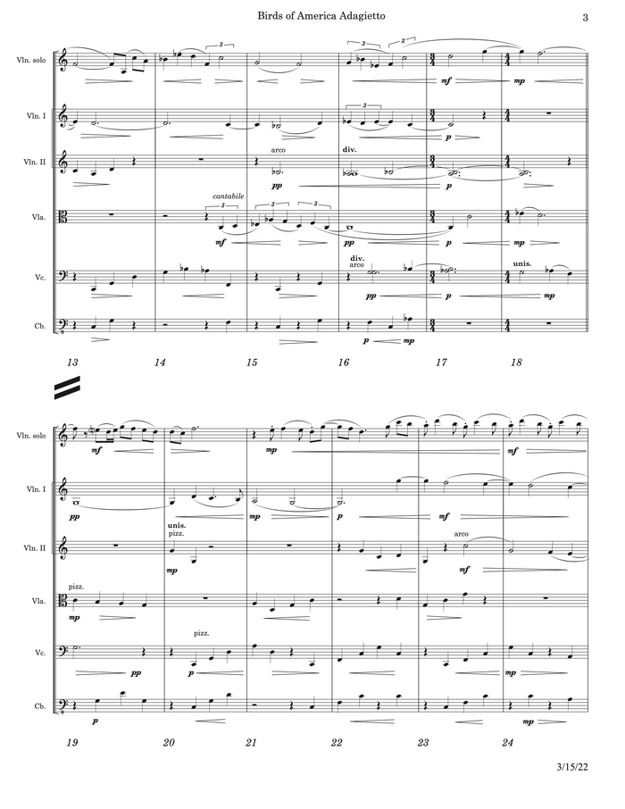 Adagietto (from Birds of America) - Scott Wheeler