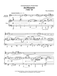 Ani Maamin - Paul Schoenfeld