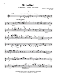 Klezmer Sonatina - Paul Schoenfeld