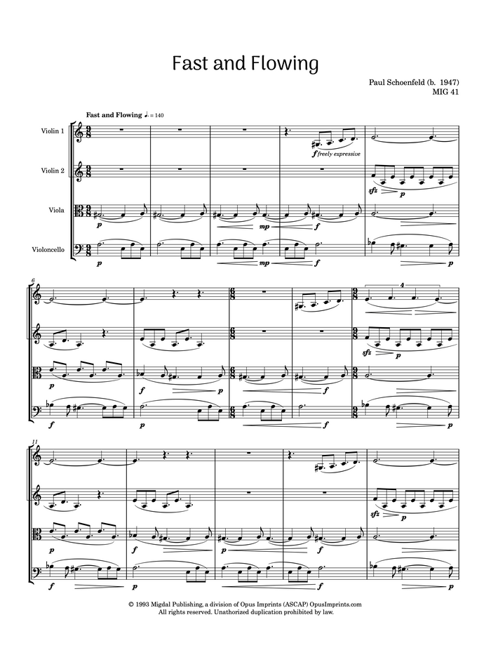 Fast and Flowing - Paul Schoenfeld