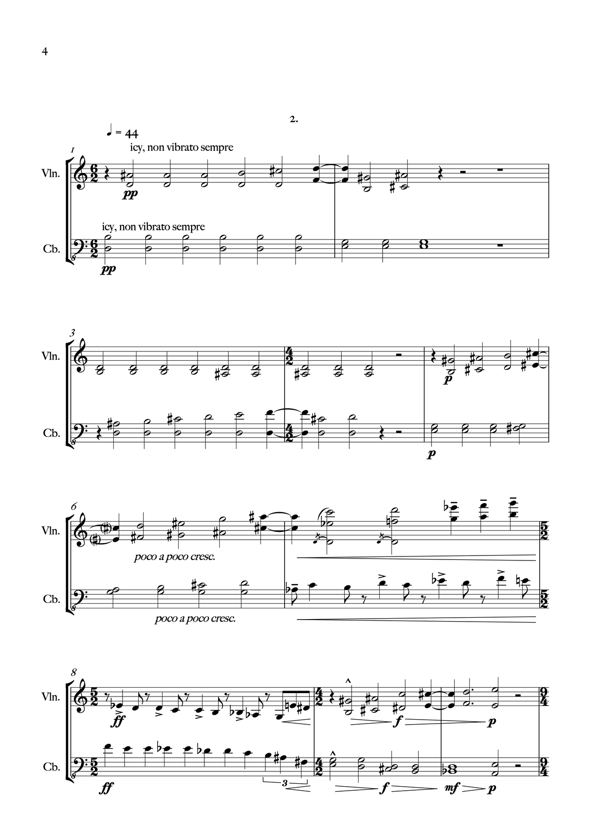 four slices – Julian Grant