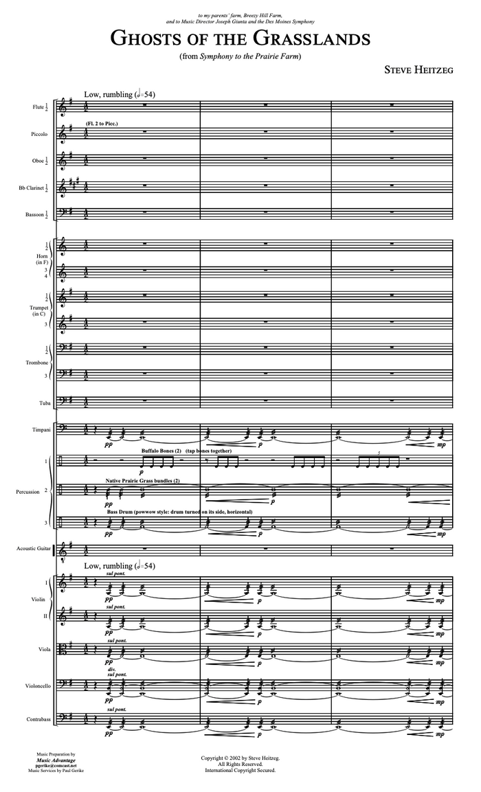 Ghosts of the Grasslands –  Steve Heitzeg