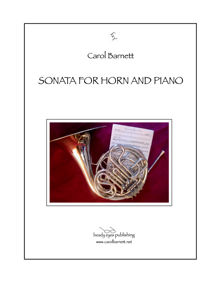 Sonata for Horn –  Carol Barnett