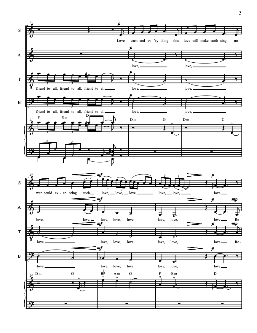 little carol of hope – Steve Heitzeg