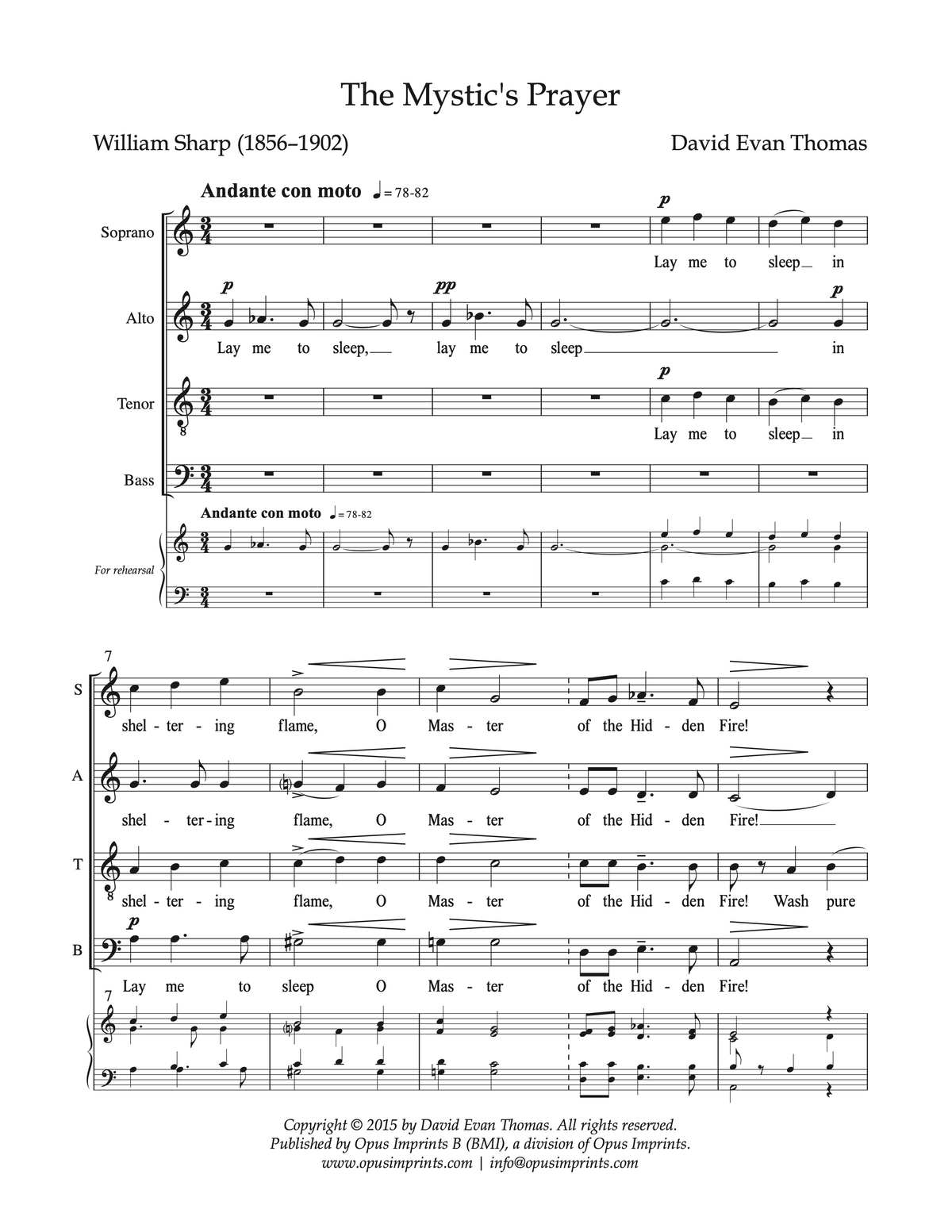 The Mystic’s Prayer - David Evan Thomas