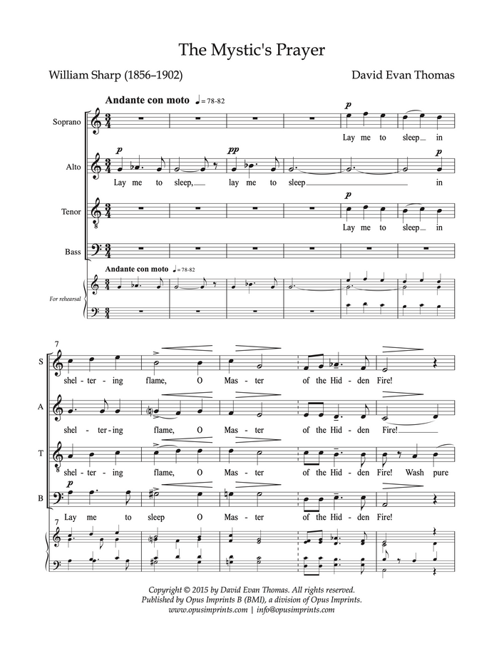 The Mystic’s Prayer - David Evan Thomas