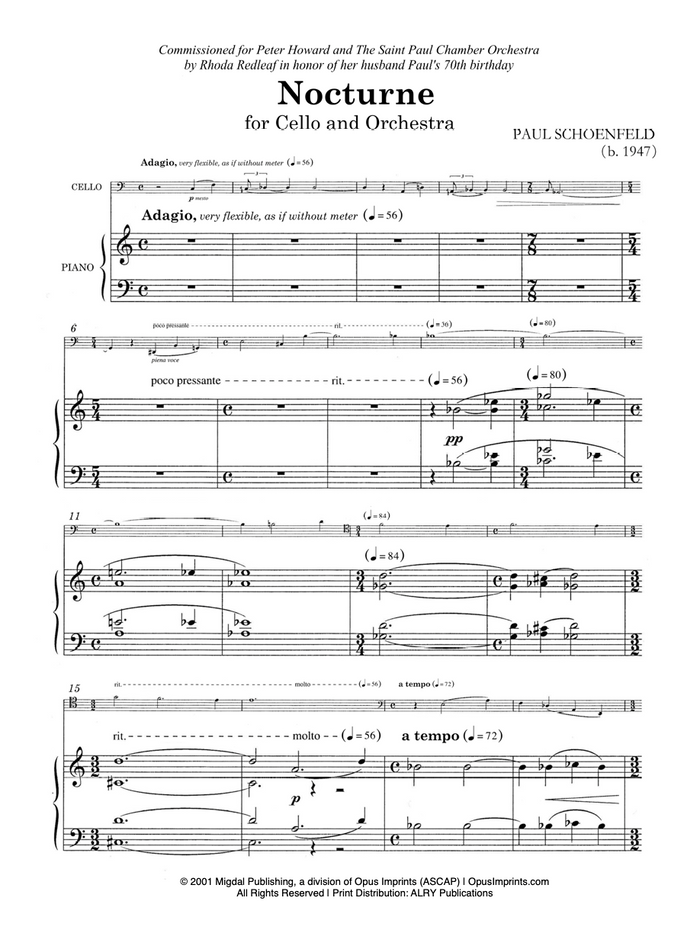 Nocturne - Paul Schoenfeld