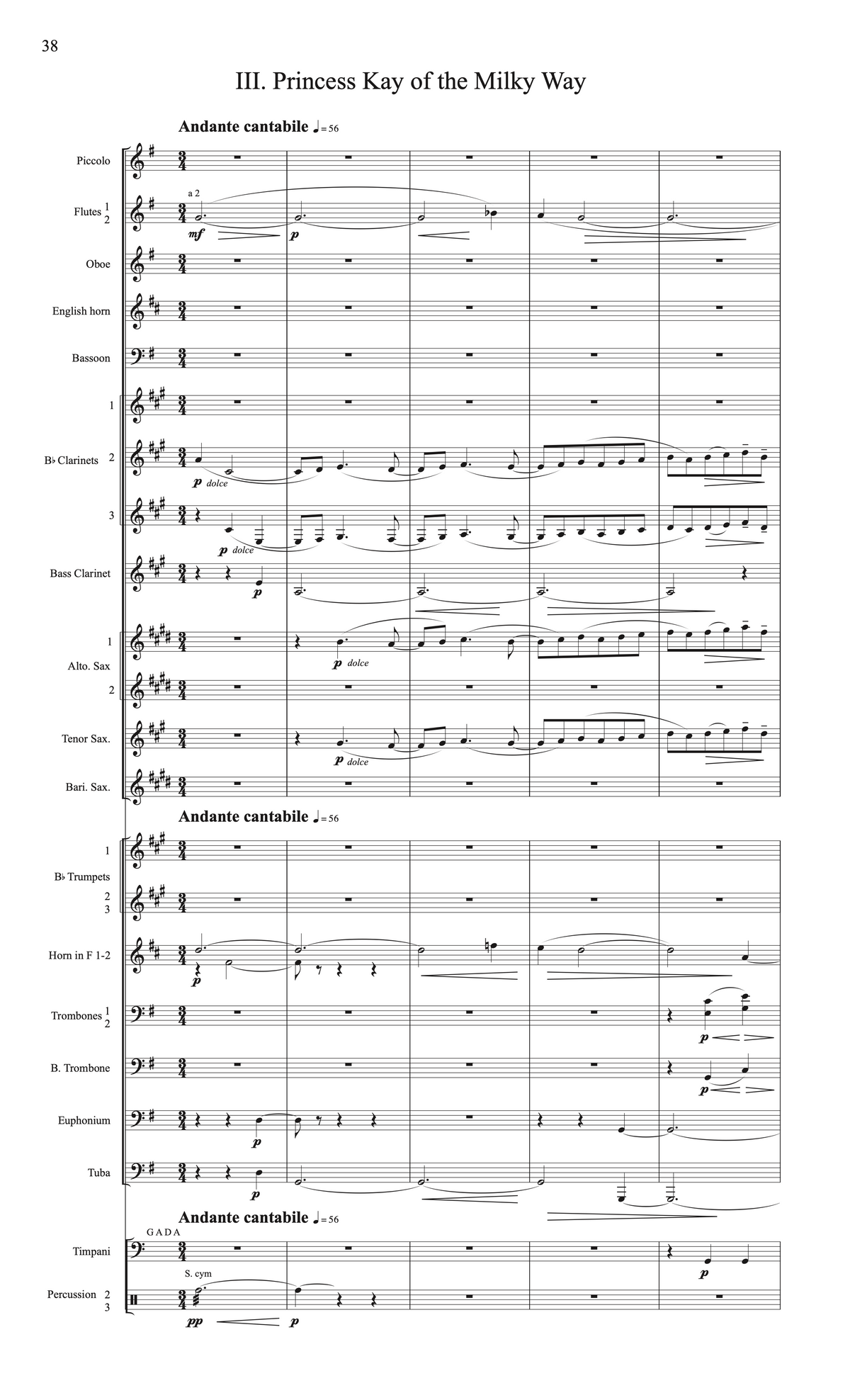 One Fair Summer Eve for Concert Band – David Evan Thomas