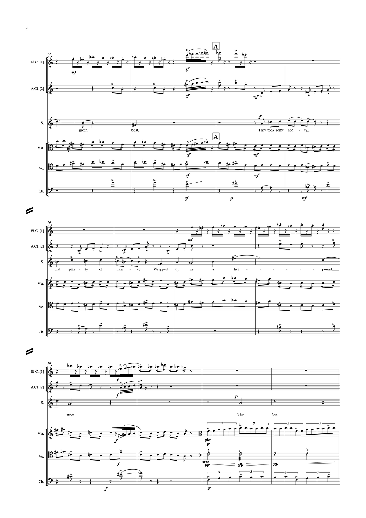 The Owl and the Pussycat (Ensemble) – Julian Grant