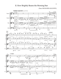 Star Bright: 5 Carols for String Quartet – arr. David Evan Thomas