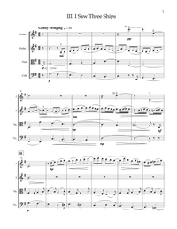 Star Bright: 5 Carols for String Quartet – arr. David Evan Thomas