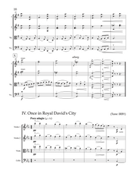 Star Bright: 5 Carols for String Quartet – arr. David Evan Thomas
