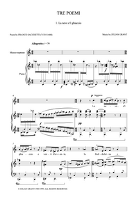 TRE POEMI - Julian Grant