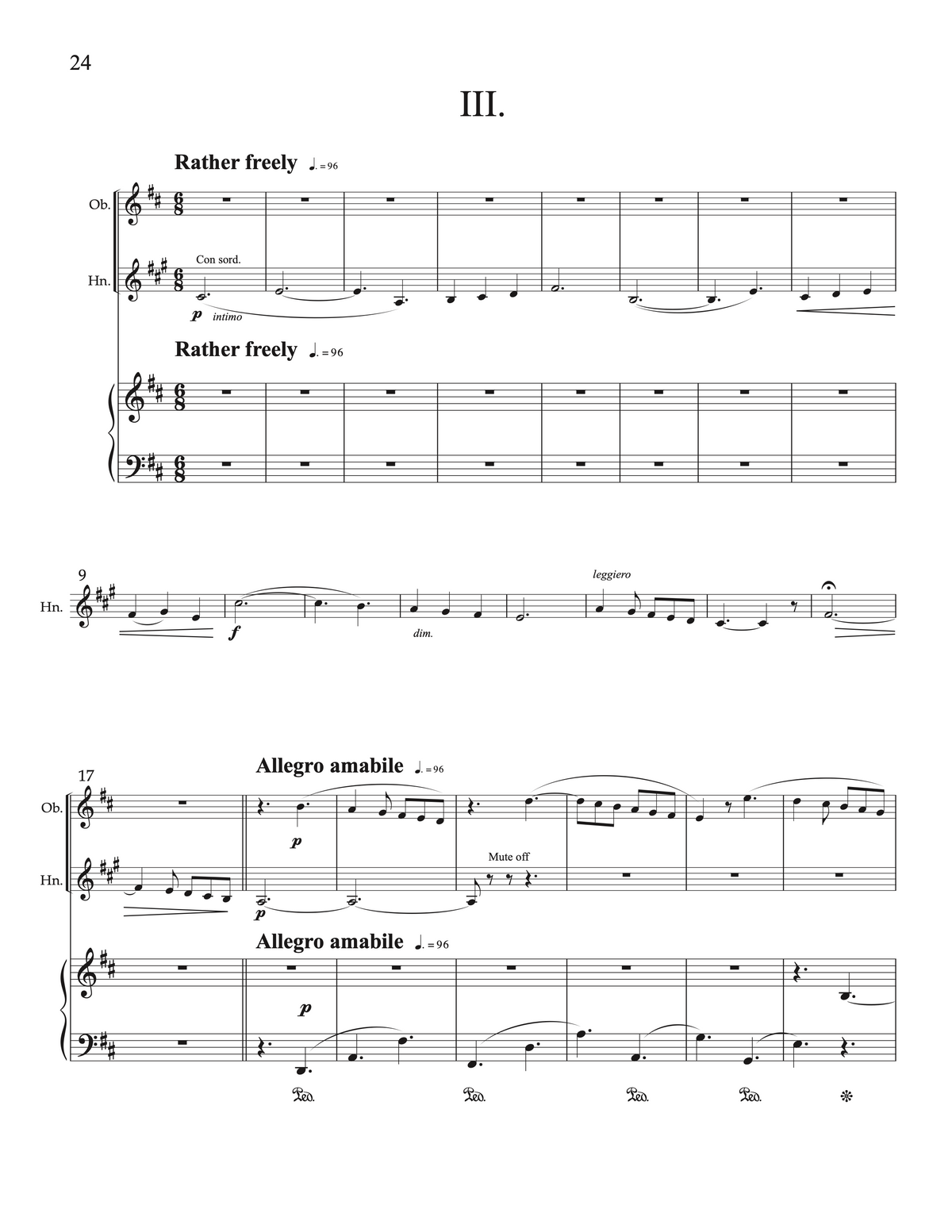 Trio da camera –  David Evan Thomas