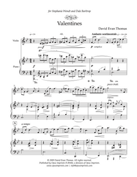 Valentines –  David Evan Thomas