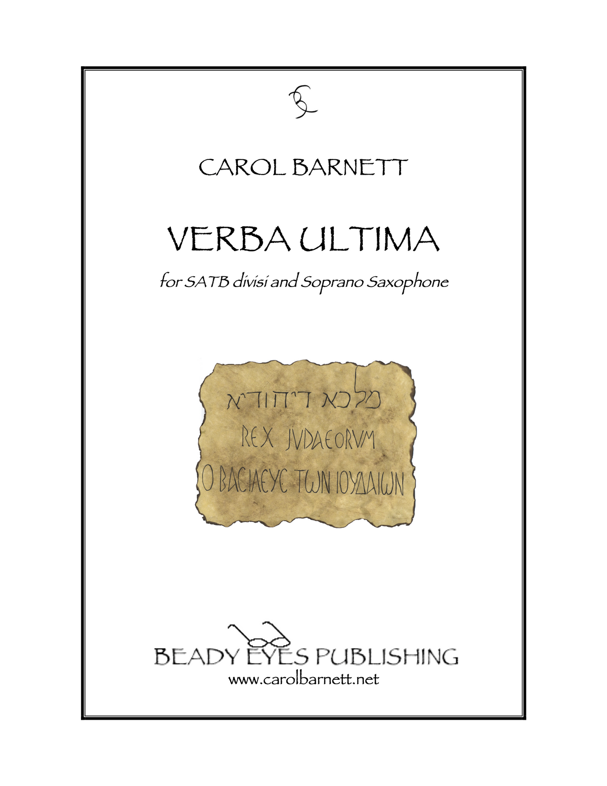 Verba Ultima – Carol Barnett