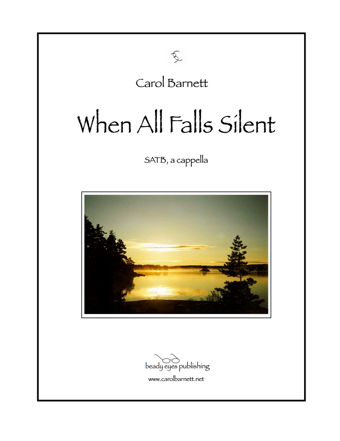 When All Falls Silent – Carol Barnett