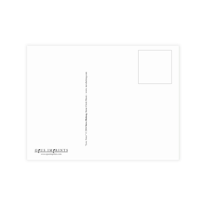 "Love Notes" Postcard – Steve Heitzeg (ecoscore)
