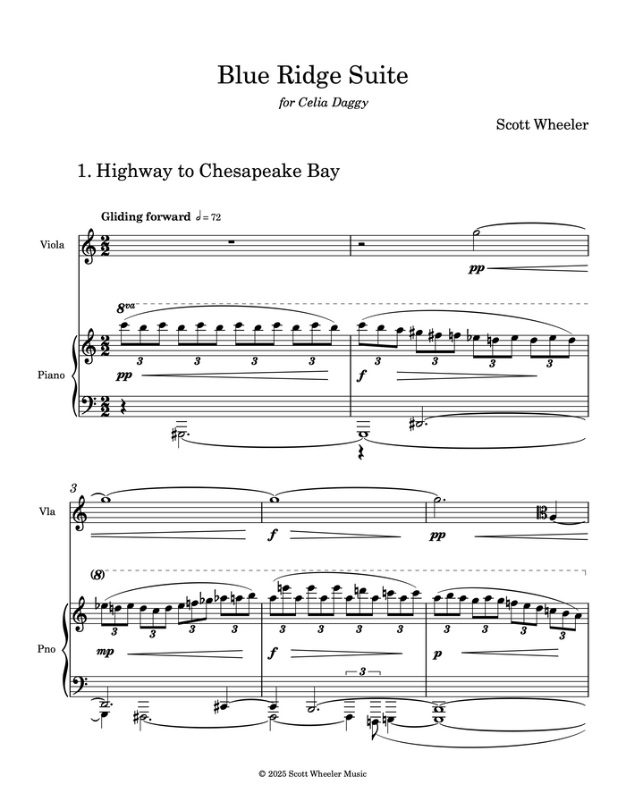 Blue Ridge Suite – Scott Wheeler