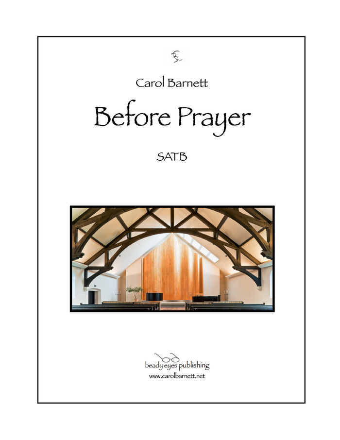 Before Prayer – Carol Barnett